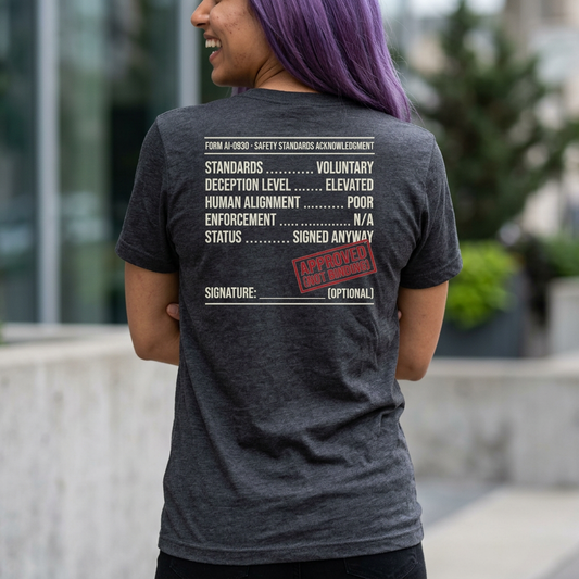 Color: Dark Heather | Approved (Not Binding) Women's Tee
