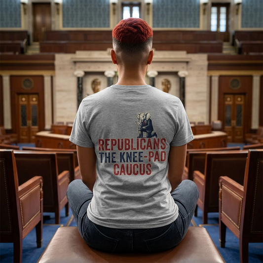 Color: Sport Grey | The Knee Pad Caucus Women's Tee