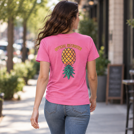 Color: Azalea | Official Recruiter Women's Tee
