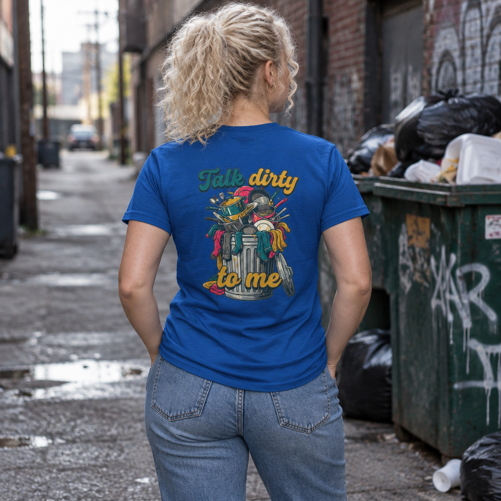 "Talk Dirty to Me" Women's Tee
