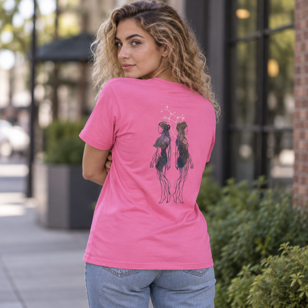 "Gemini The Celestial Twins" Women's Tee