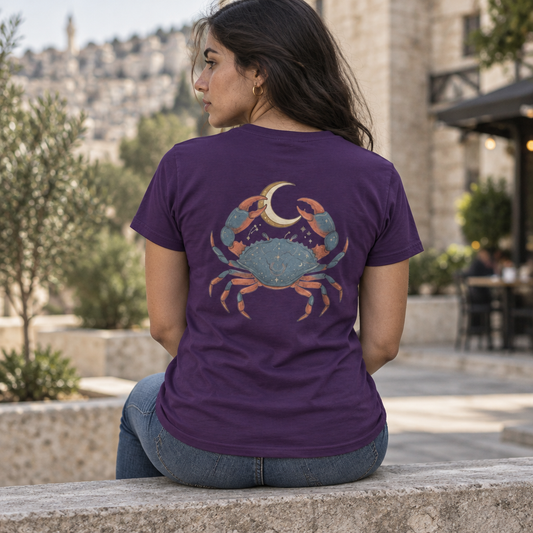 "Cancer The Moon Child Crab" Women's Tee