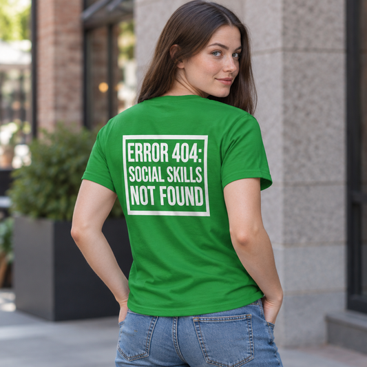 "Social Skills Not Found" Women's Tee