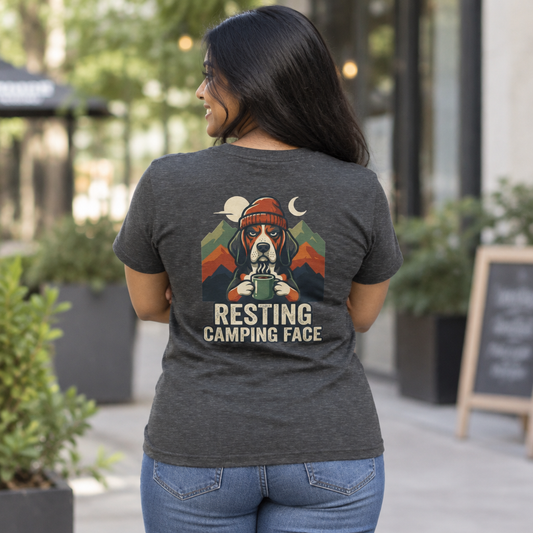 "Resting Camping Face" Women's Tee