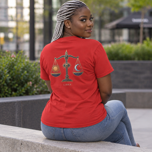 "Libra The Balanced Scales" Women's Tee