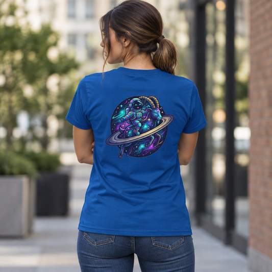 "Space Explorer Capricorn" Women's Tee