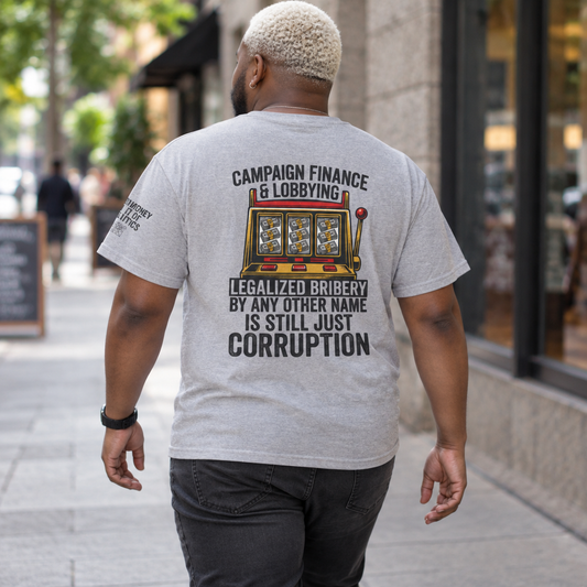 "Protest Series - Get Money Out Of Politics" Premium Graphic Tee