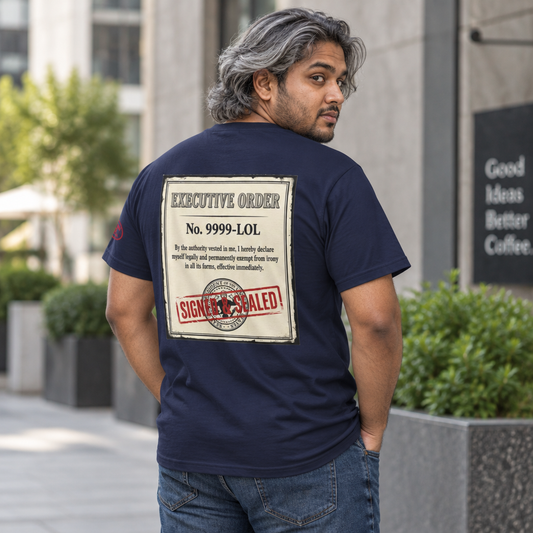 "Irony Free" Premium Graphic Tee