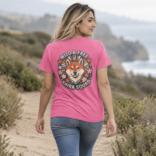"Shiba Squad" Women's Tee
