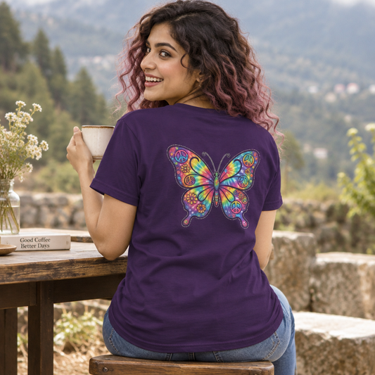 "Hippy Butterfly" Women's Tee