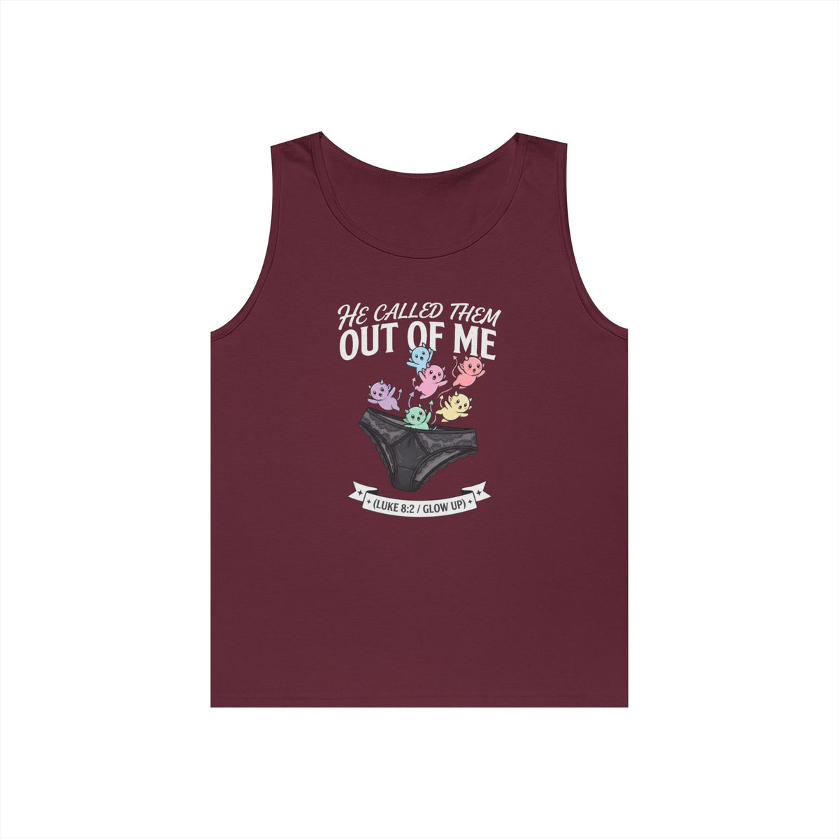 "Good Book Series He Called Them Out Of Me" Tank Top