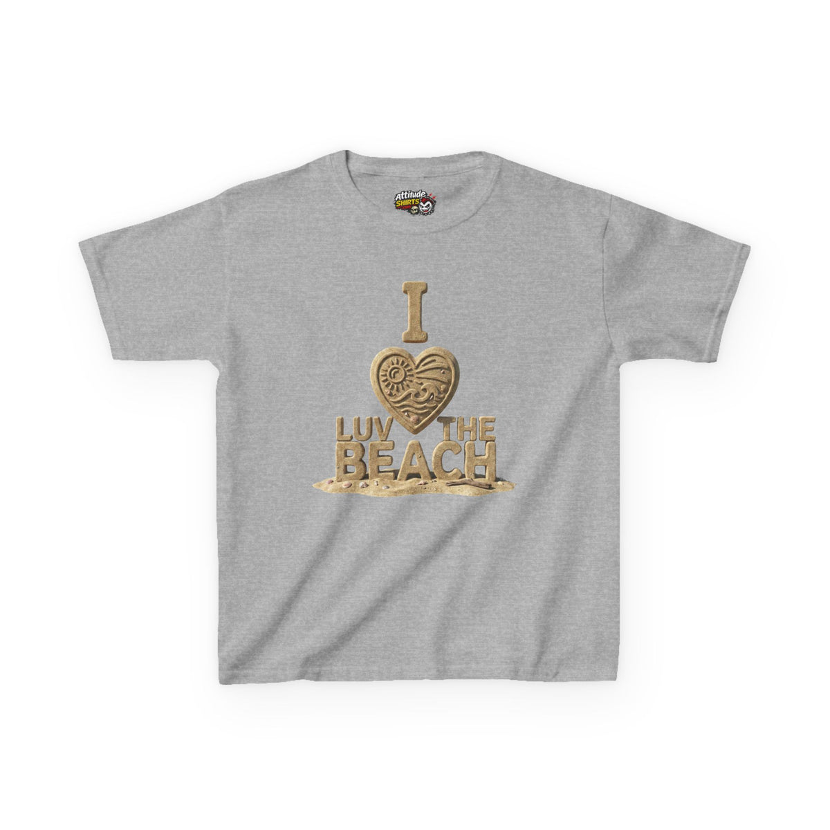 "I Luv The Beach" Kids Tee