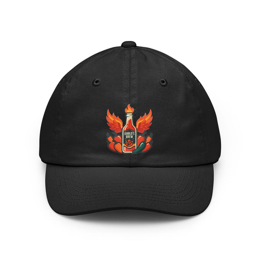 "Burns Coming Out" Dad Hat — -C