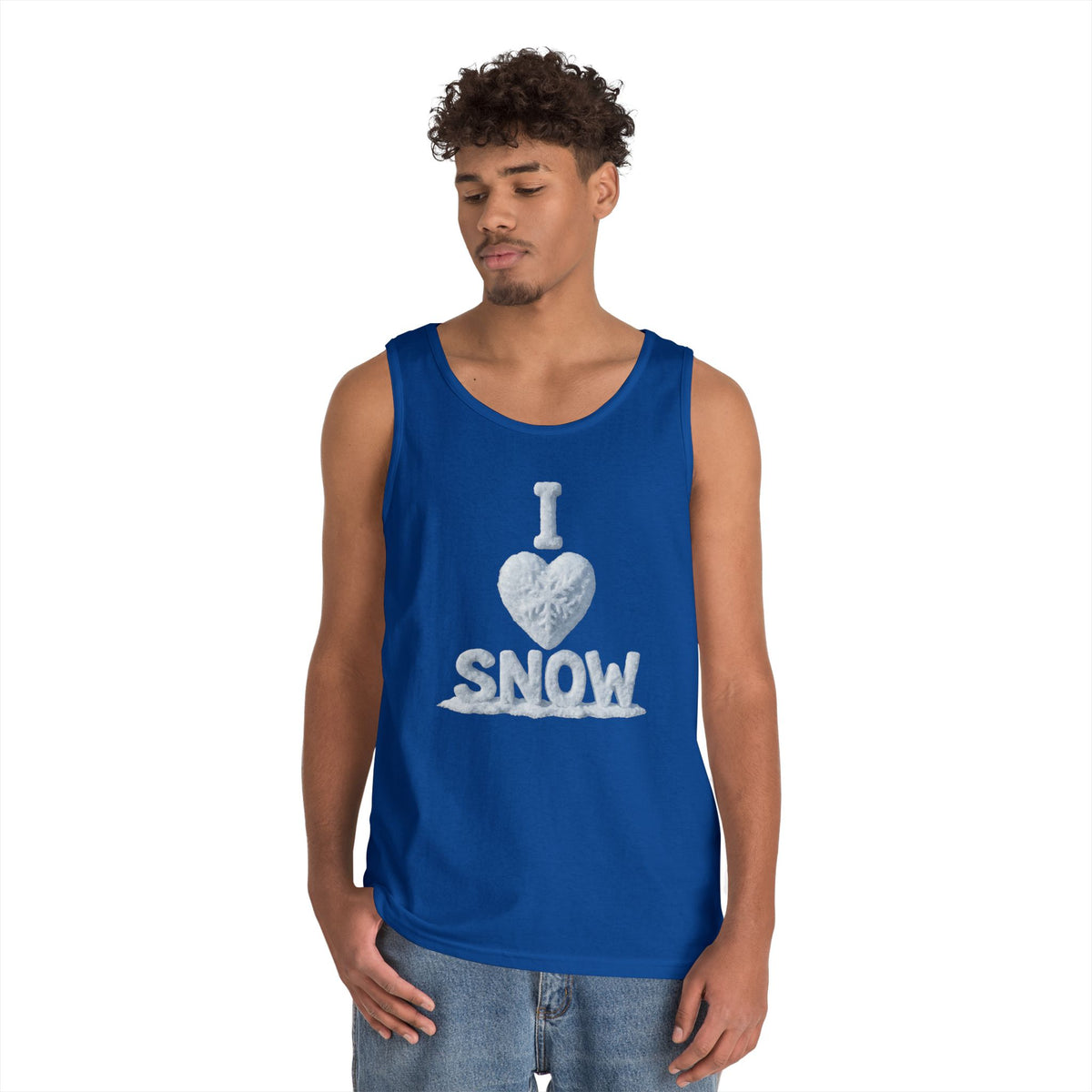 "I Love Snow" Tank Top