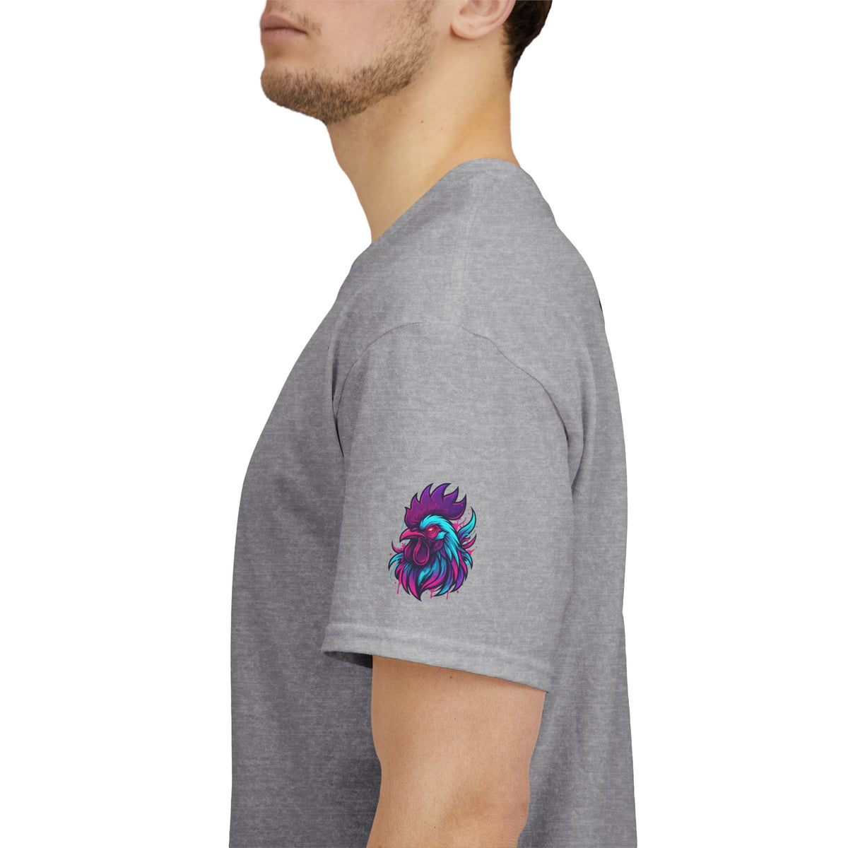 Color: Sport Grey | Cock Teaser Premium Graphic Tee