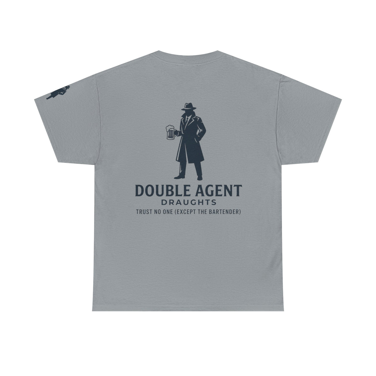 Color: Gravel | Double Agent Draughts Premium Graphic Tee