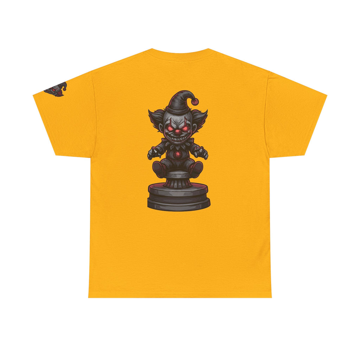 Color: Gold | Nightmare Clown Premium Graphic Tee