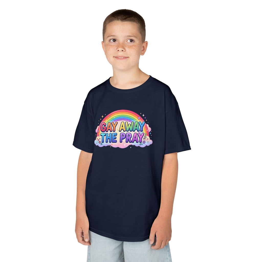 "Gay Away The Pray" Kids Tee