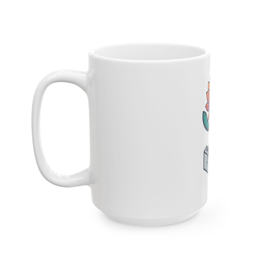 "Ex Mormon and Proud Of It" White Ceramic Mug — Graphic