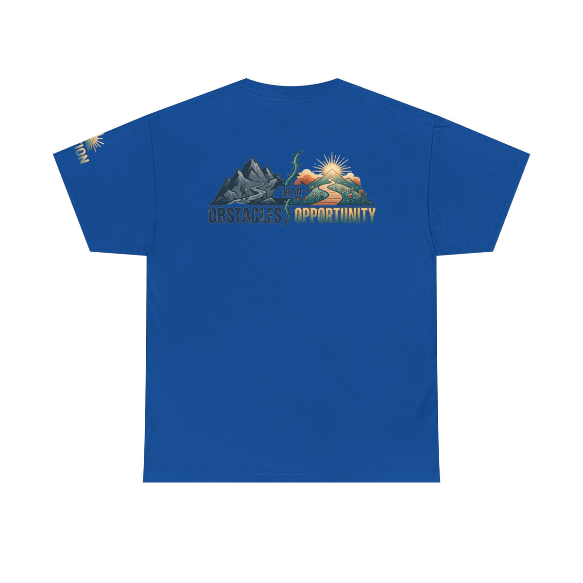 Color: Royal | Obstacle Or An Opportunity Premium Graphic Tee