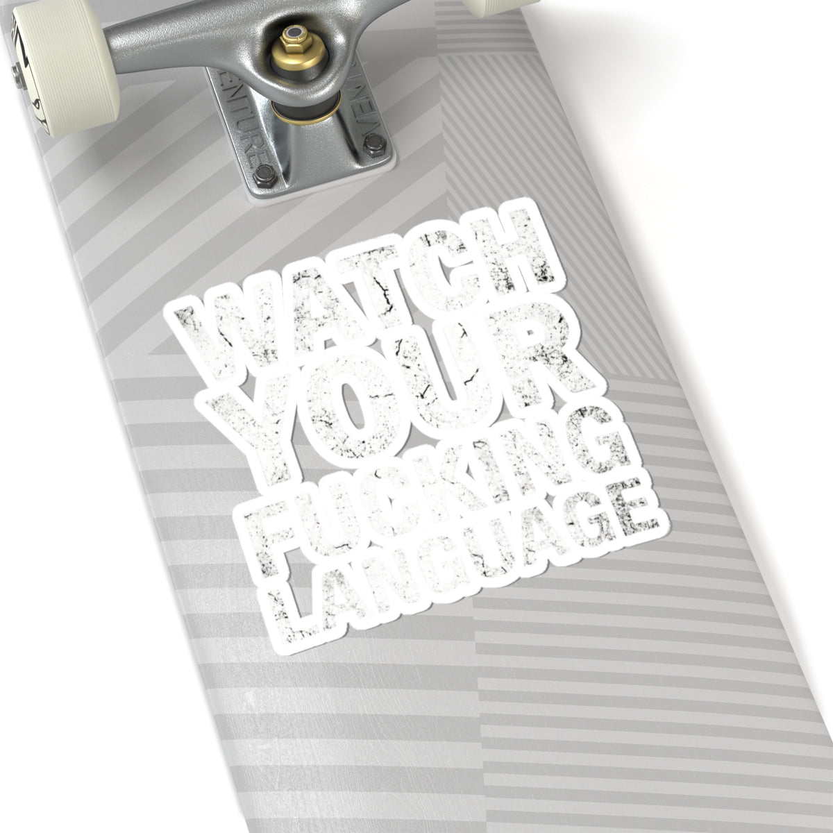 "Watch Your Language" Sticker — Main