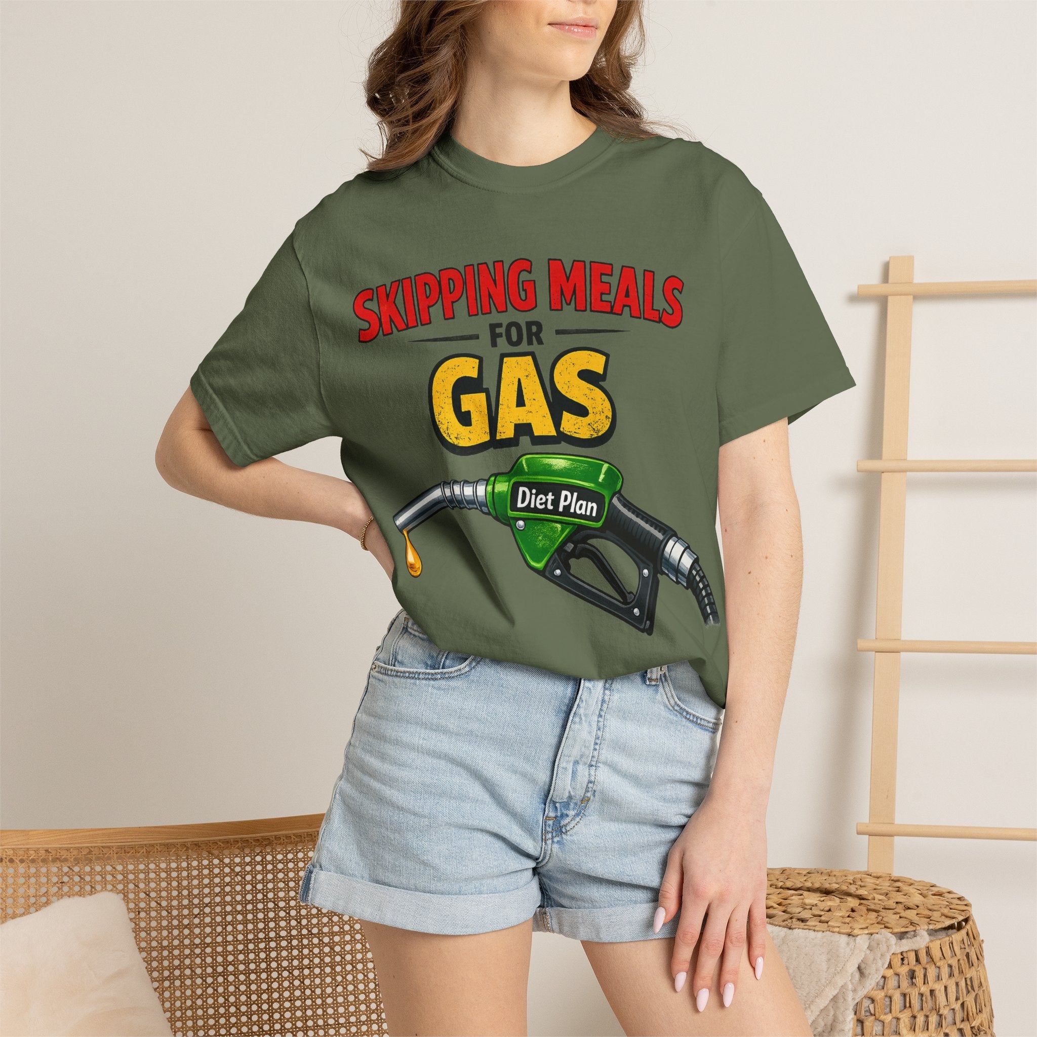 "The High-Octane Diet Plan" Unisex Garment-Dyed T-shirt