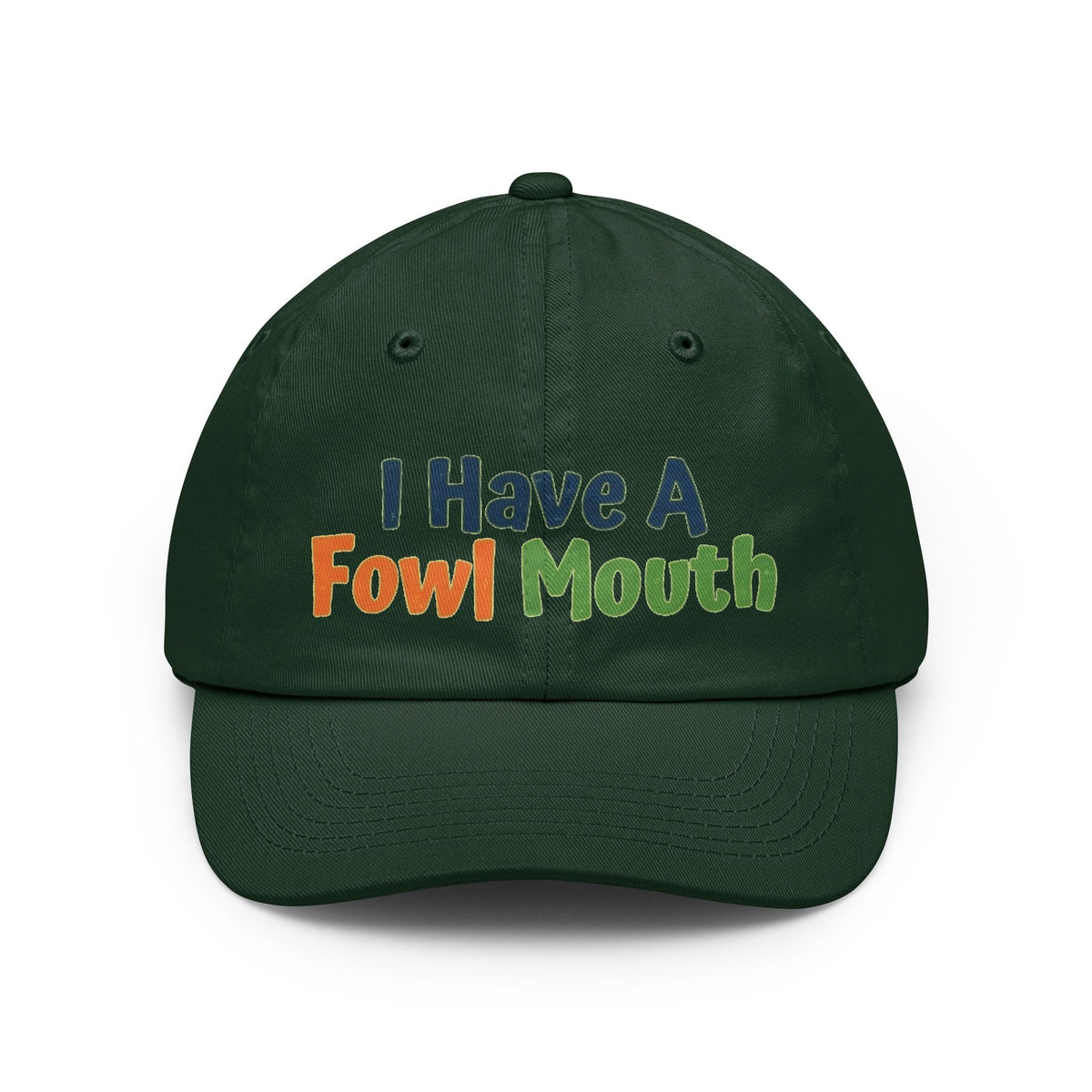 Color: Forest Green | Fowl Mouth Dad Hat