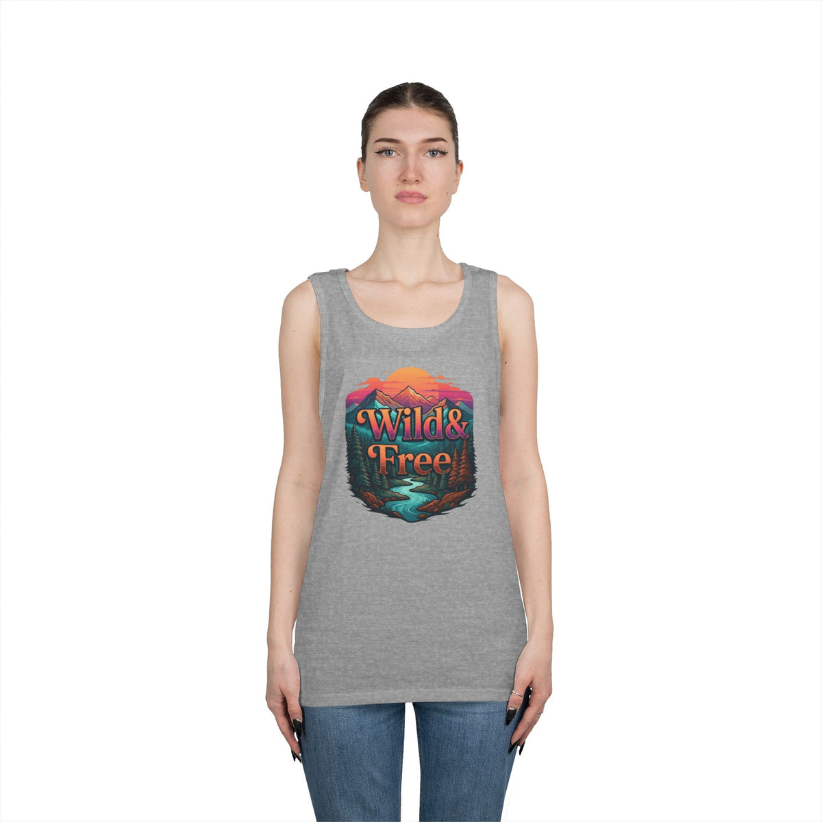 Color: Sport Grey | Wild & Free Tank Top