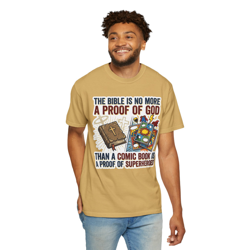 "Bible Proof of Good" Unisex Garment-Dyed Tee