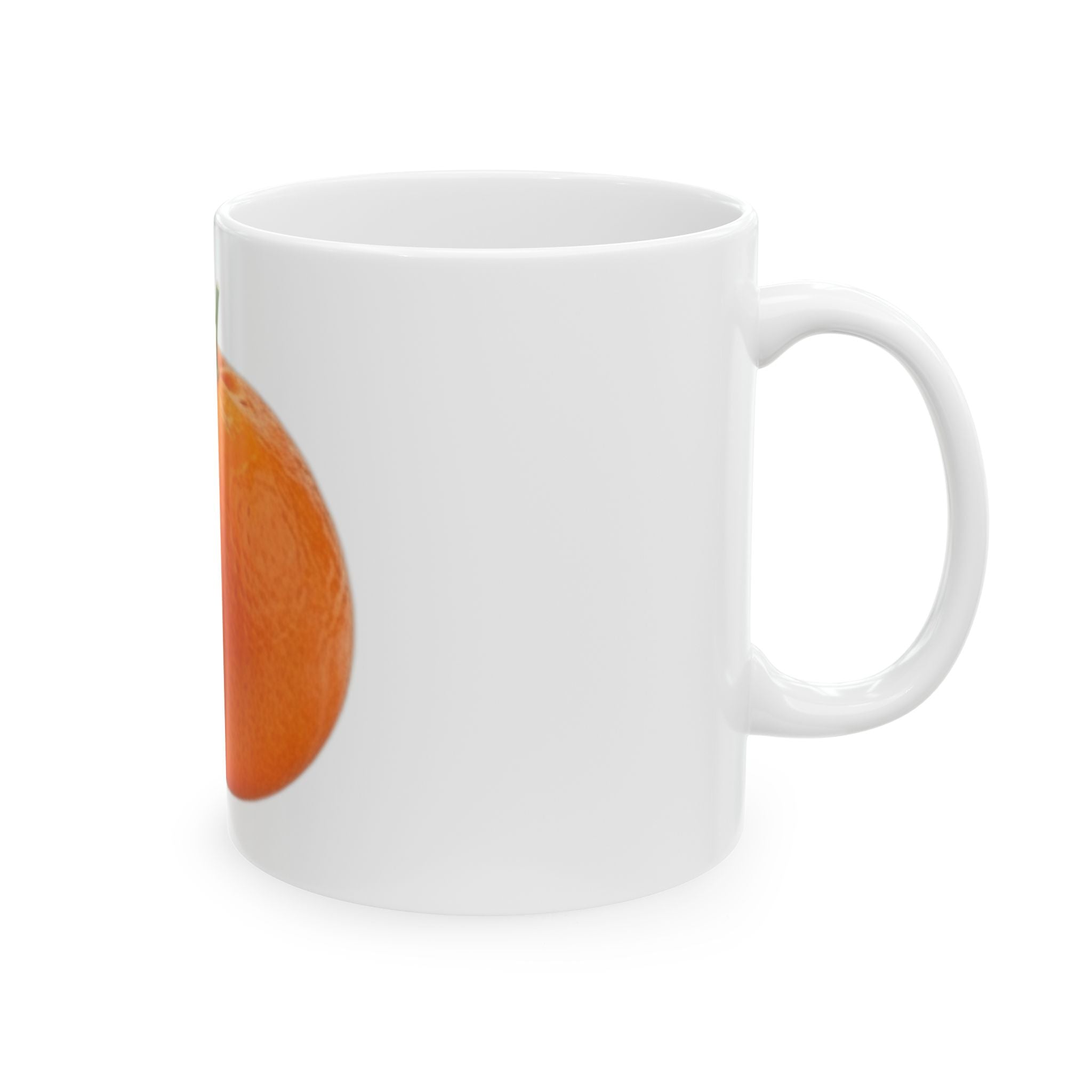 "Tangerine Vagina" White Ceramic Mug — Graphic