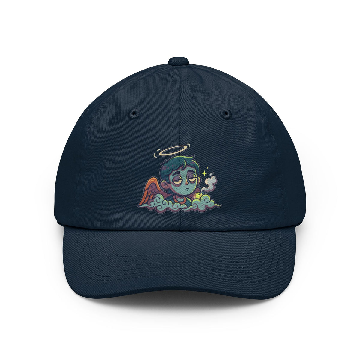 Color: Navy | Hark The Herald Angels Dad Hat — Graphic