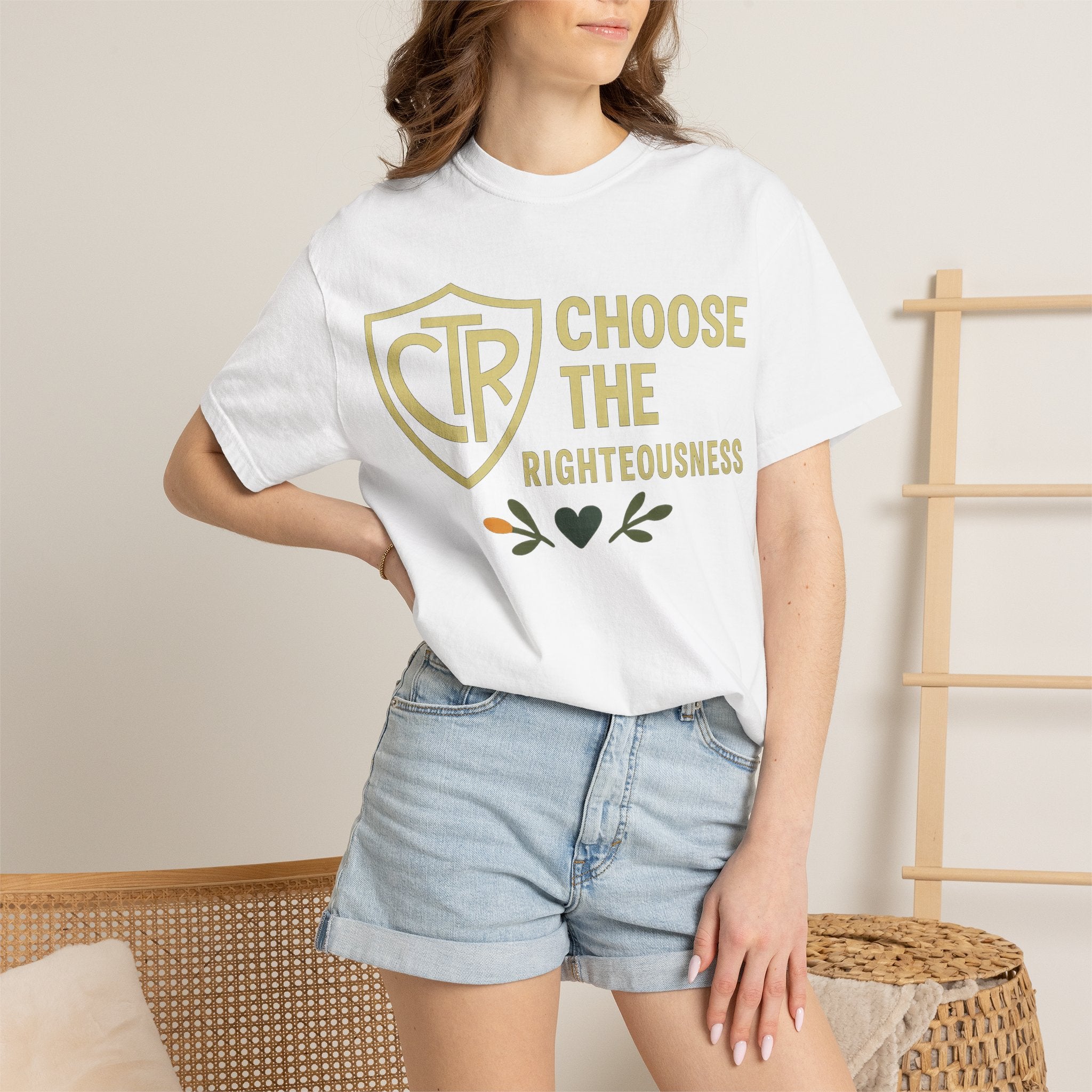 "CTR: Choose the Righteousness" Unisex Garment-Dyed T-shirt