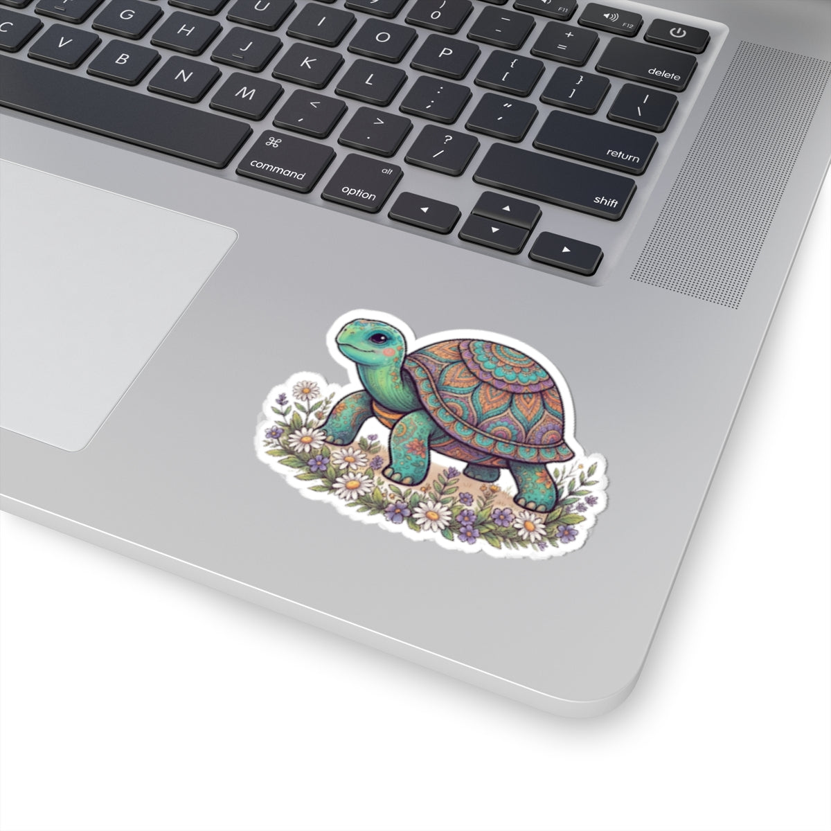"Hippy Turtle" Sticker — Main