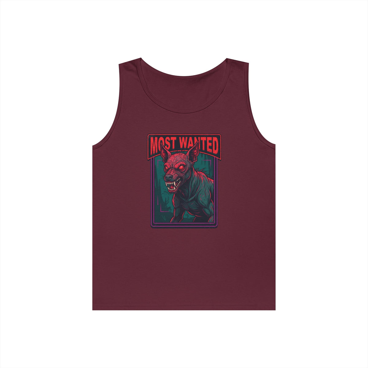 Color: Maroon | Chupacabra (Puerto Rico-Latin America) Tank Top