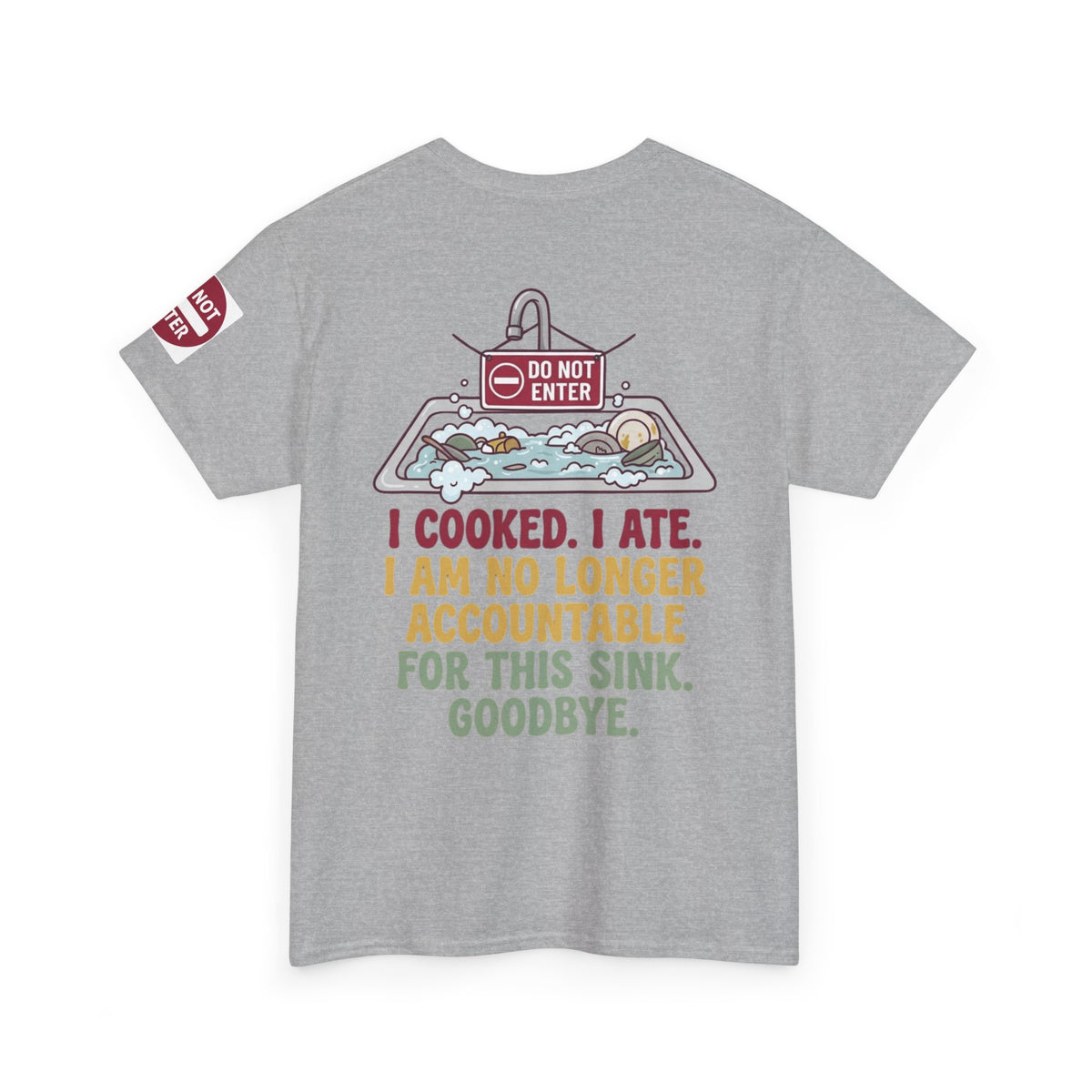 "I Cooked I Ate" Premium Graphic Tee