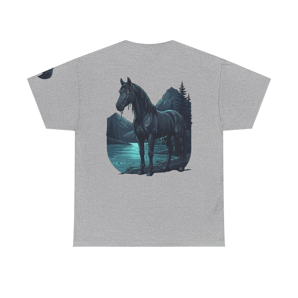 Color: Sport Grey | Kelpie (Scottish Folklore) Premium Graphic Tee