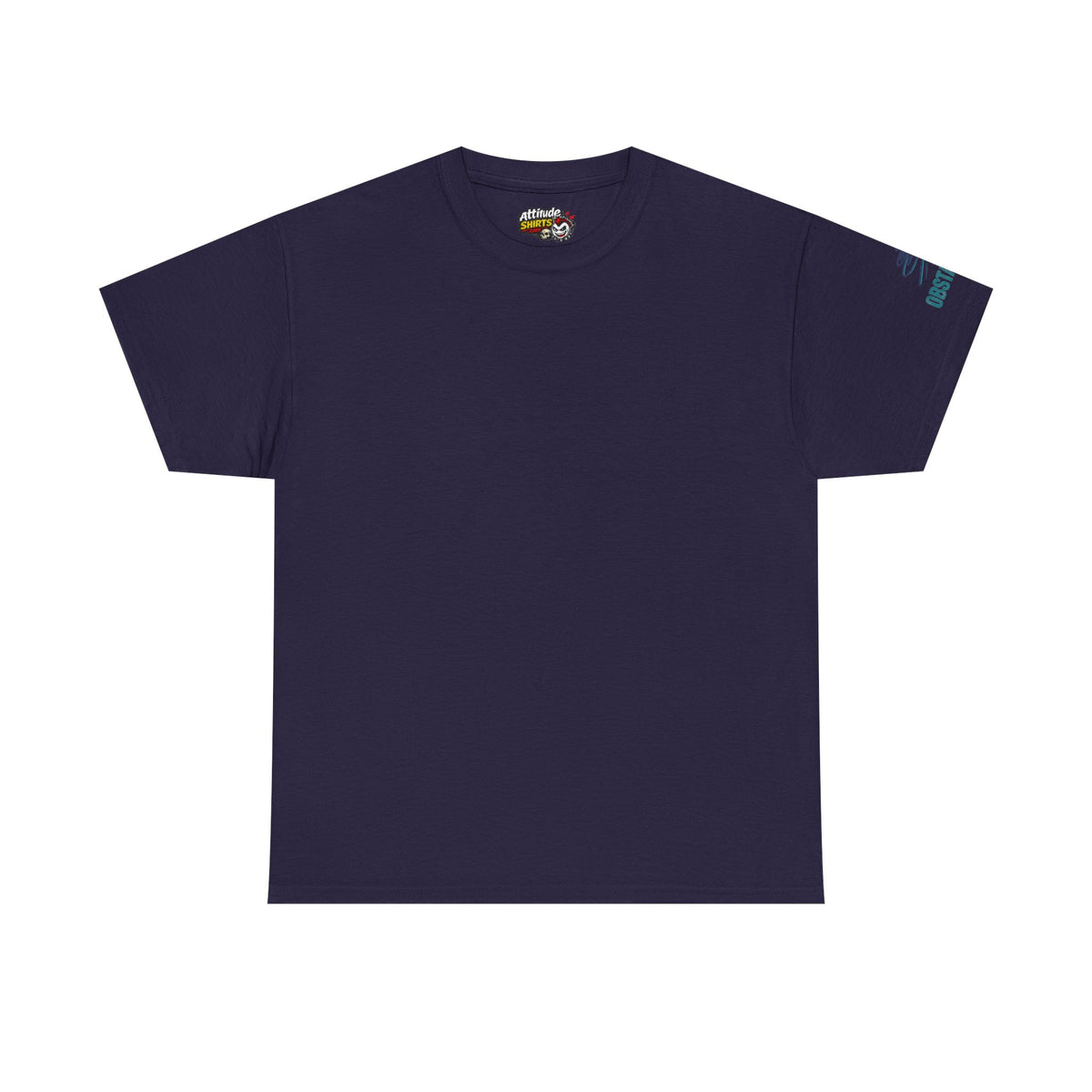 Color: Blackberry | Life Is The Obstacles Premium Graphic Tee