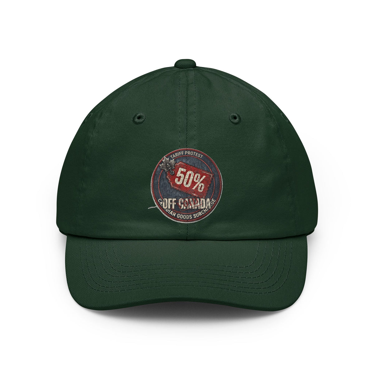 Color: Forest Green | 50% Off Canada Dad Hat