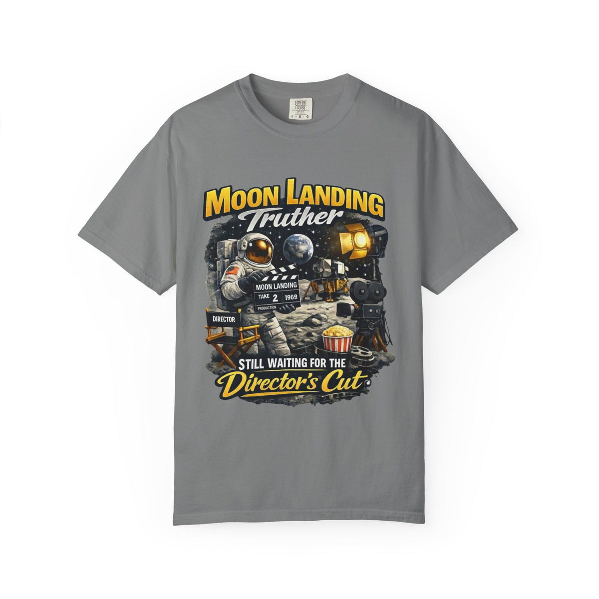 Color: Grey | Stanley Kubrick's Greatest Film | Garment-Dyed Tee — AttitudeShirts