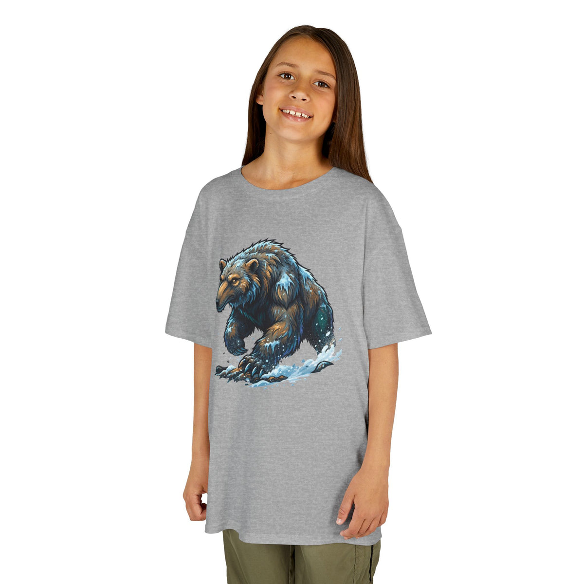 Color: Sport Grey | Alioat (Siberian Folklore) Kids Tee
