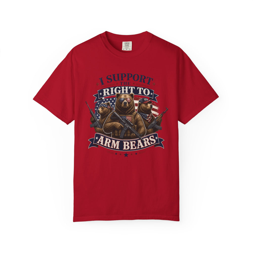 "Armed Bears" Unisex Garment-Dyed Tee