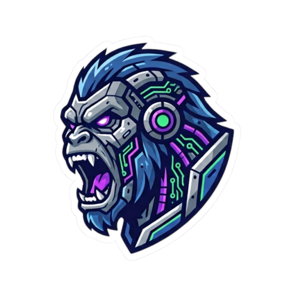 "Cyber Bigfoot" Sticker