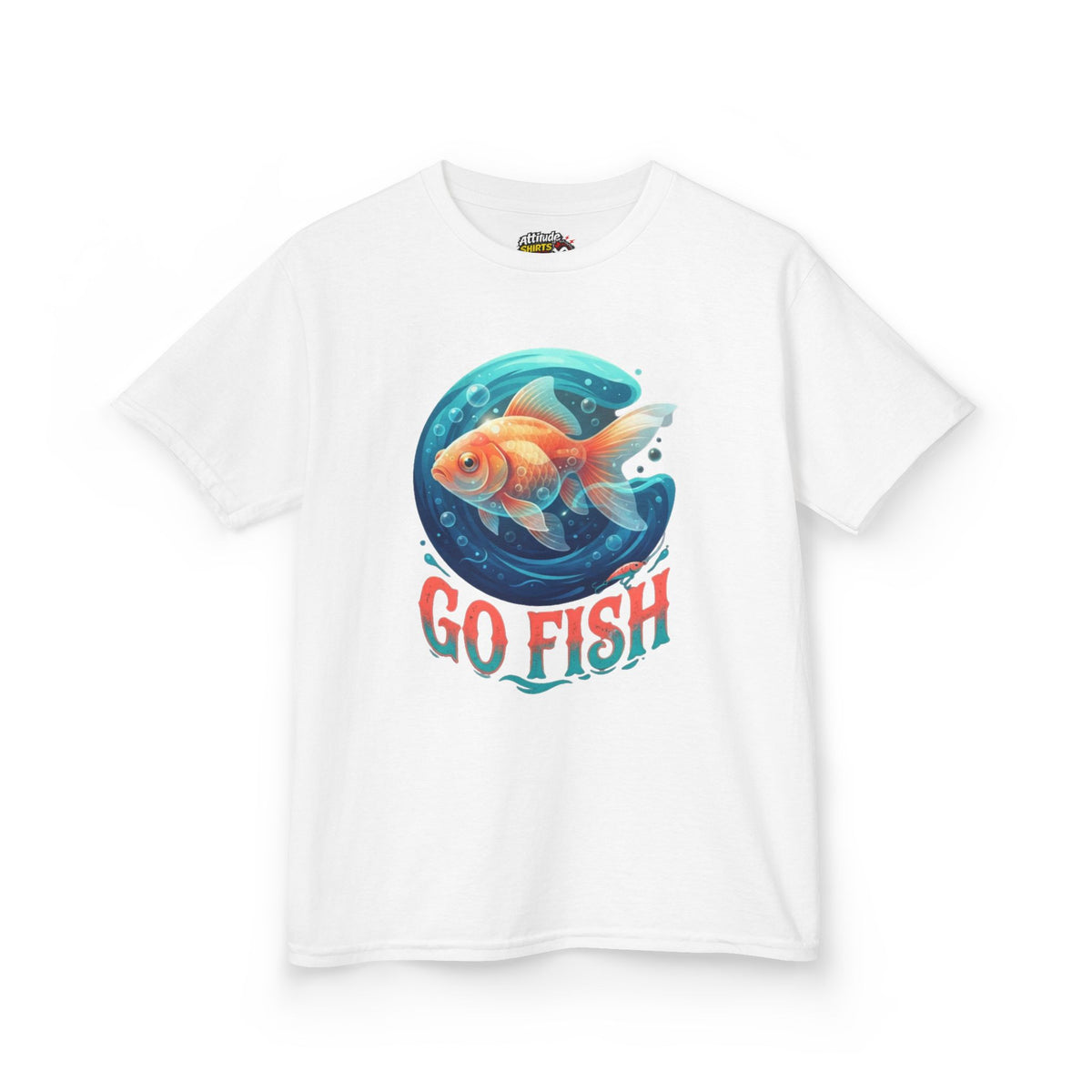 Color: White | Go Fish Kids Tee