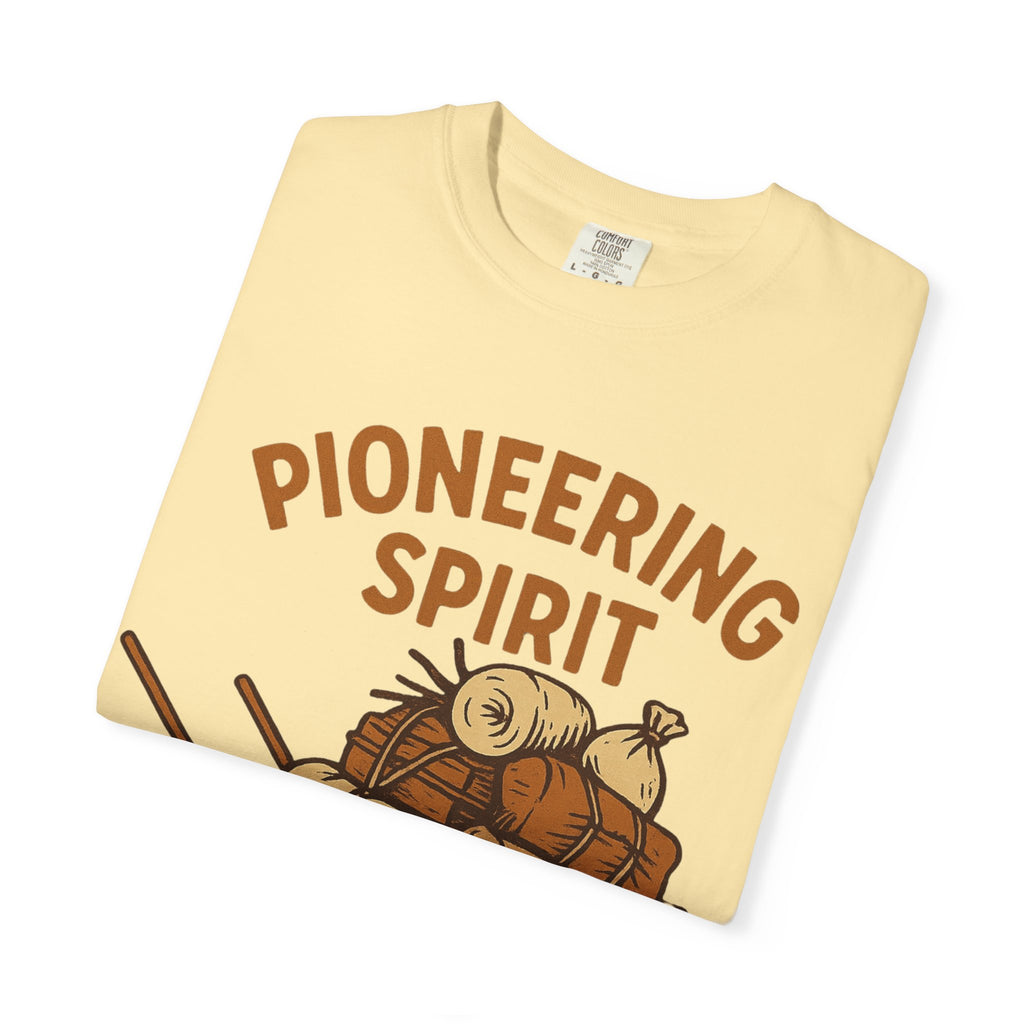 "Pioneering Spirit" Unisex Garment-Dyed T-shirt