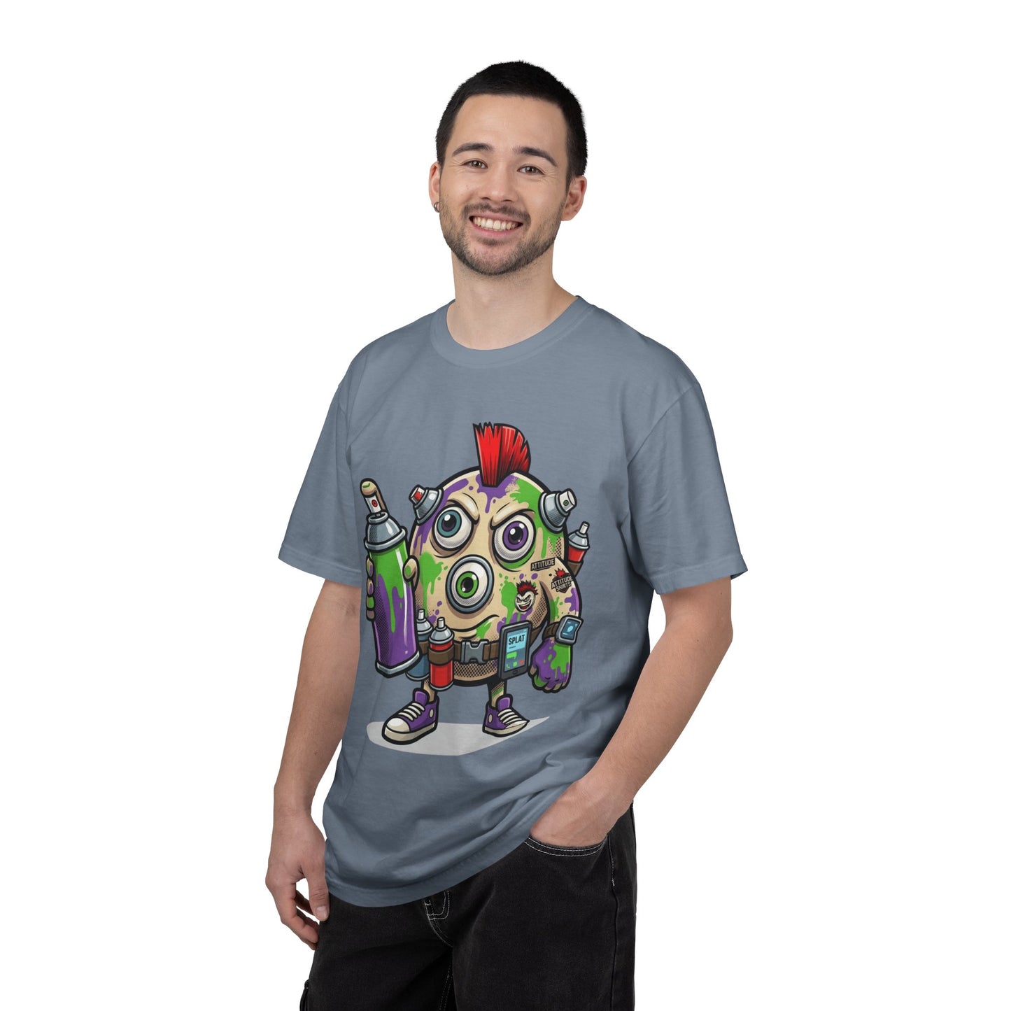 "Graffiti" Unisex Garment-Dyed Tee