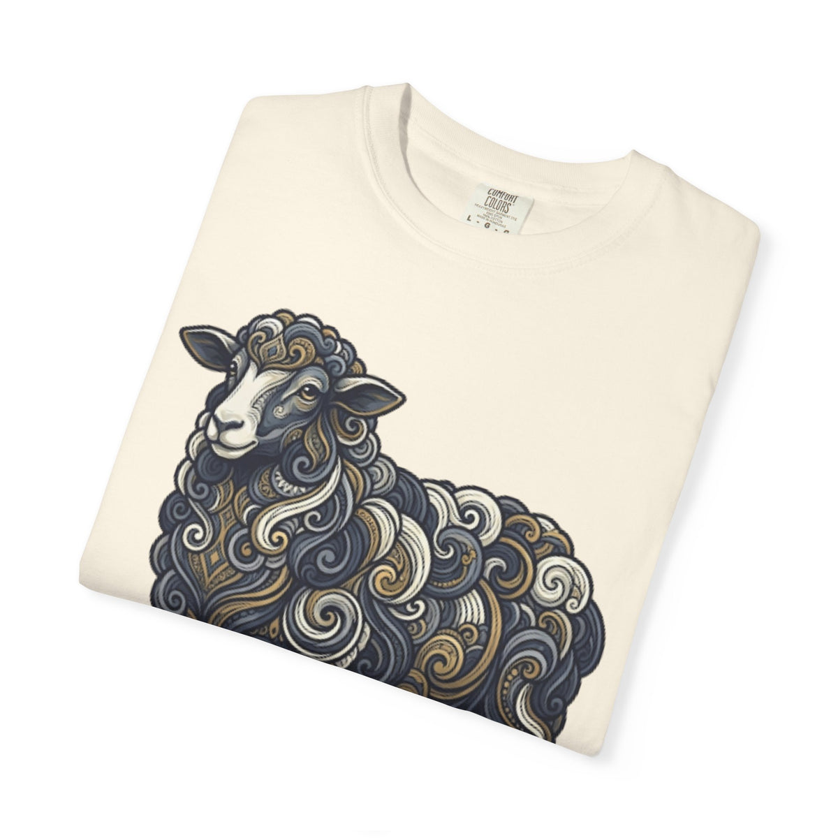 Barnyard Sheep Unisex Garment-Dyed Tee
