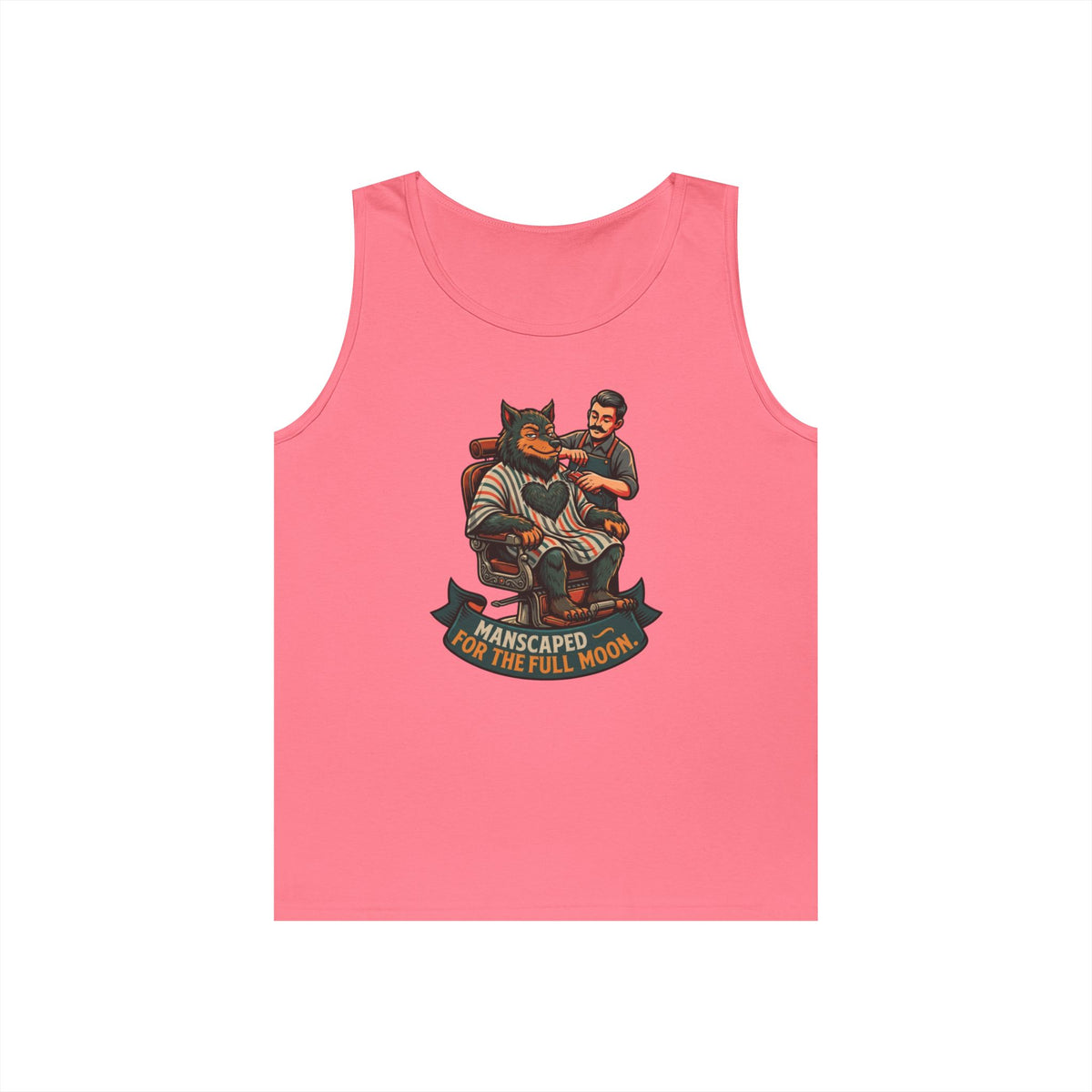 "Manscaped for the Full Moon" Tank Top