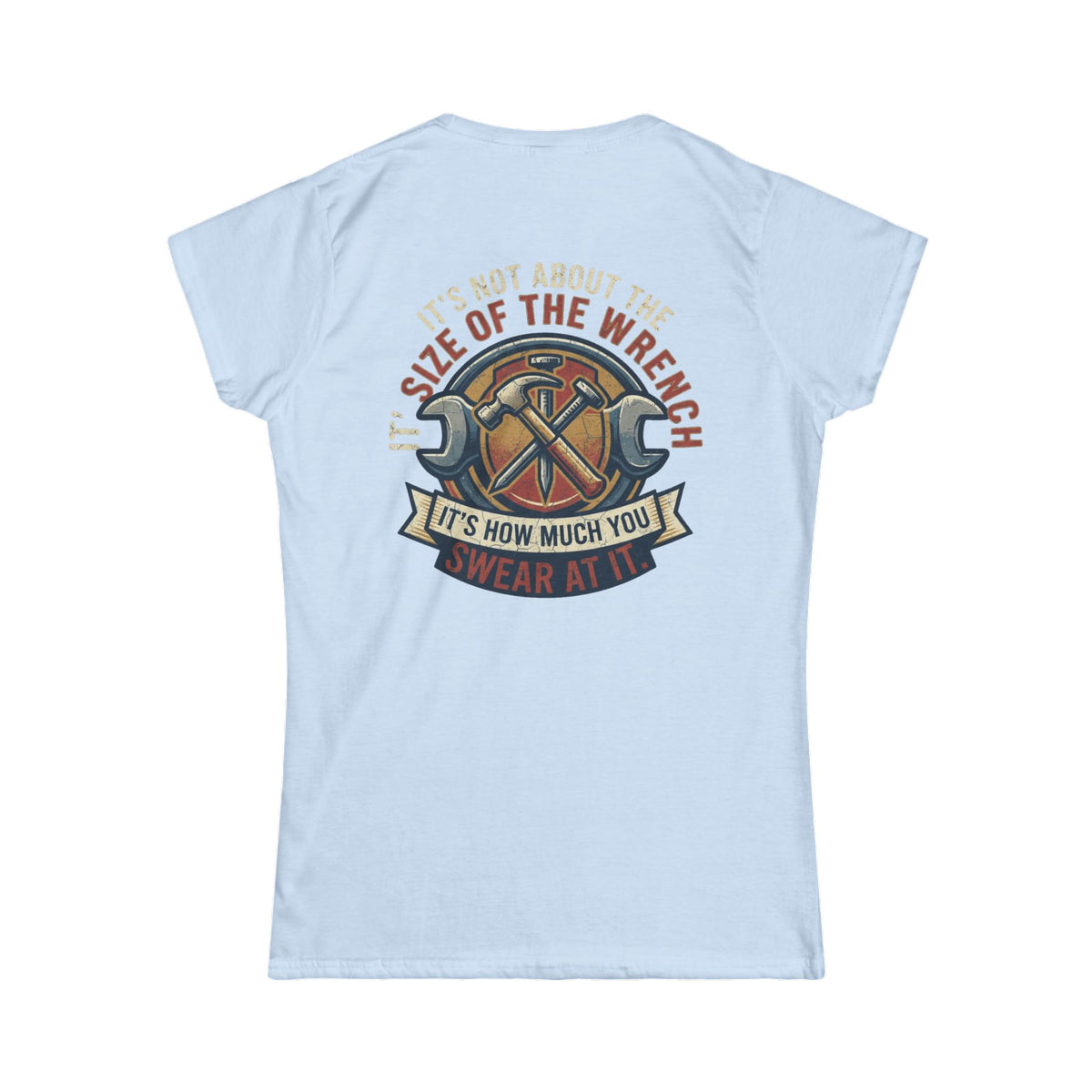 Color: Light Blue | Size Matters Women's Tee