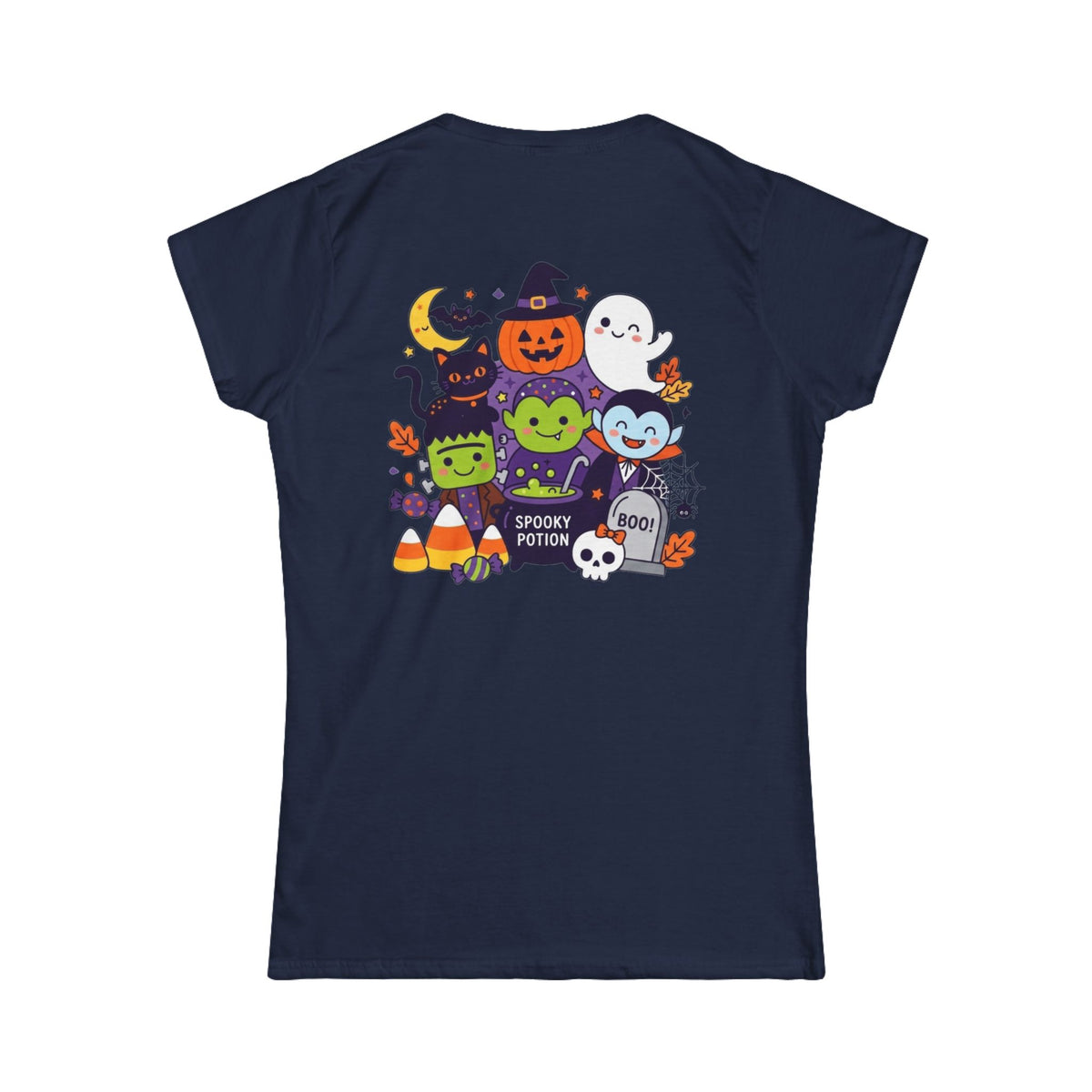 Color: Navy | Spooky Potion Women's Tee