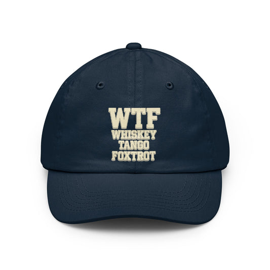 Whisky Tango Foxtrot - WTF Decoded | Dad Hat — AttitudeShirts